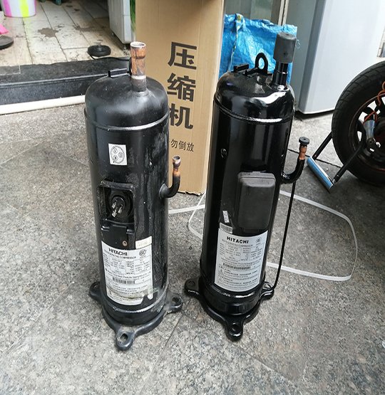 石拐中央空调压缩机的更换维修